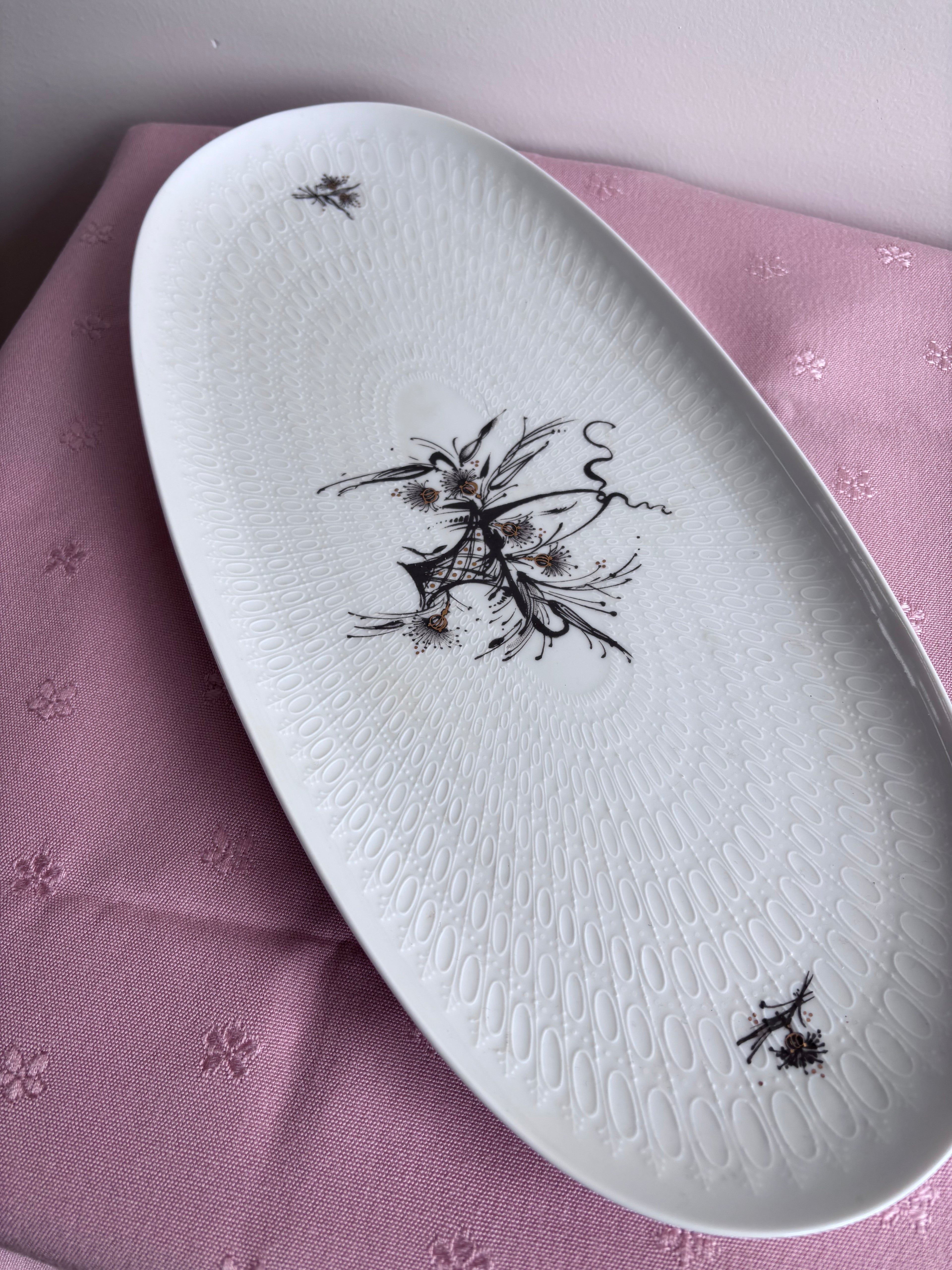 Rosenthal vintažinė serviravimo lėkšte