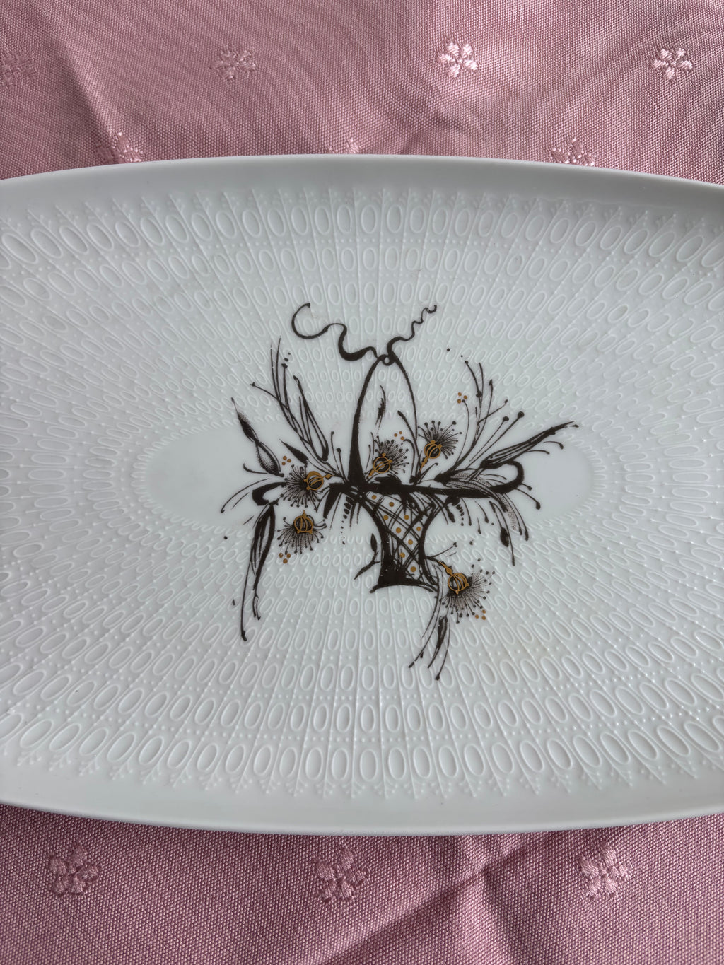 Rosenthal vintažinė serviravimo lėkšte